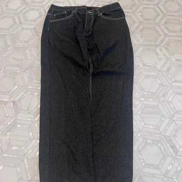 90s y2k kikwear バギーデニム ブラック サイドライン jnco 90s y2k kikwear バギーデニム ブラック サイドライン jnco
