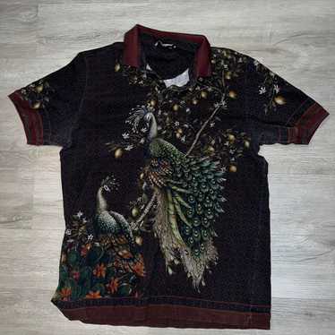 Tシャツ・カットソー Dolce & Gabbana 'Orologi' polo shirt (GXZ18TJBSKC HB5EP) Dolce & Gabbana Orologi Polo Shirt - Blue - Men