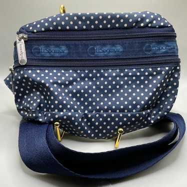 ★LeSportsac★ Tilvividfuchsia Colorblock Convertible Drawst Dark Blue Metro Convertible | LeSportsac