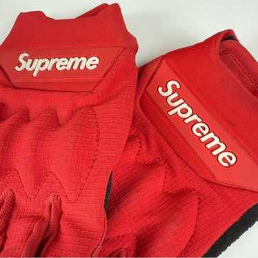 新品未開封 18SS Supreme Fox Racing Gloves 赤 S Supreme Fox Racing Bomber LT Gloves Red - SS18 - US