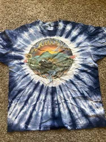 90s MIKE DUBOIS Tシャツ PSYCHEDELIC RAVE Vintage 1990s Mike Dubois Smiling Sunshine Tie Dye T Shirt
