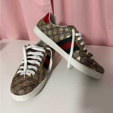 スニーカー Gucci Gg Supreme Fabric Ace Sneakers Gucci New Ace High Gg Supreme Sneaker, $670 | Nordstrom