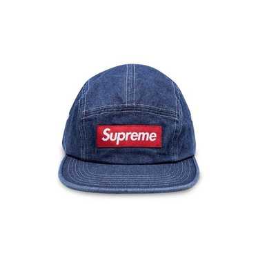 Supreme Washed Chino Twill Camp Cap ネイビー Supreme Washed Chino Twill Camp Cap (SS24) - $48