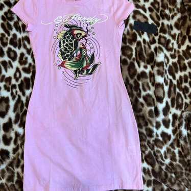 Pink Ed Hardy Shirt - Gem