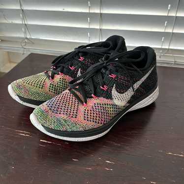 限定モデル★送料/関税込み★ナイキ Nike Flyknit Lunar 3 Nike FlyKnit Lunar3 Men's Running, Cross Training 698181-007