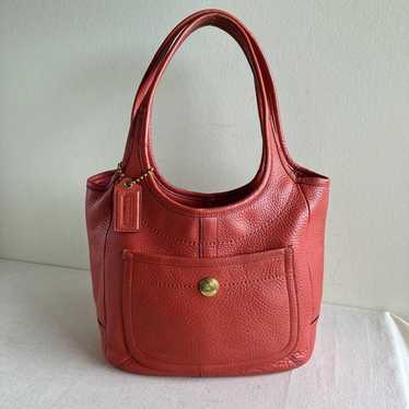 バッグ Coach Legacy Ergo Burnished Leather Tote COACH Legacy Pebbled Leather Tote Bag | Dillard's