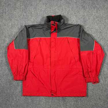 ジャケット・アウター 90s Marlboro nylon jacket mountain parka Vintage 90s MARLBORO Country Store Parka Jacket Large Red