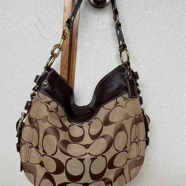 バッグ COACH Hobo mini Signature One Shoulder Coach signature one shoulder - Gem