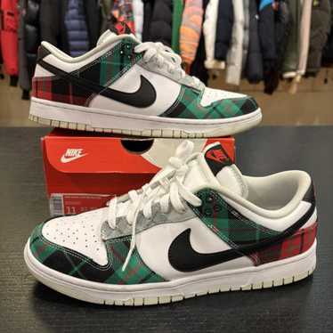 Nike Dunk Low Tartan Plaid - Gem