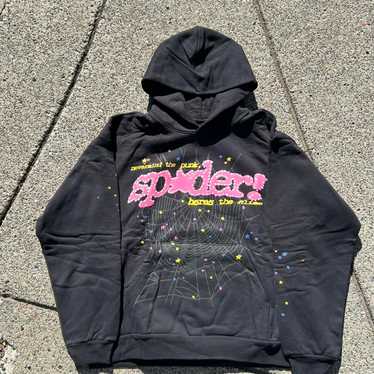 Sp5der p*nk パーカー　スパイダー　GROW AROUND 購入品 スパイダー P*NK パーカー ピンク メンズ - SS21 - JP