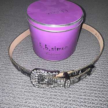 Purple bb simon belt - Gem