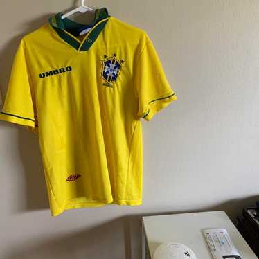 【保管正規品】90s ブラジル　ホームユニフォーム　vintage BRASIL NIKE ブラジル代表 2011 ユニフォーム ホーム 半袖 405504 703
