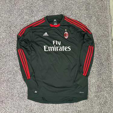 ウェア 00s adidas AC Milan soccer shirt kit y2k 00s adidas AC Milan soccer shirt kit y2k