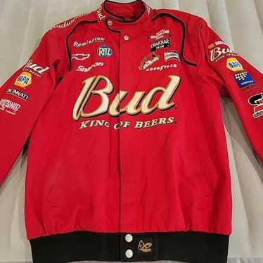 Budweiser Chase Drivers Inc. 赤 Lサイズ Dale Earnhardt Jr. Chase Authentics Drivers Line Budweiser
