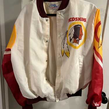 Chalk Line Redskins ジャケット XL Chalk Line Washington Redskins Bomber Jacket - Maroon - L