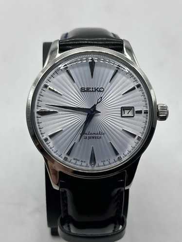 希少モデルSEIKO automatic 21 jewels 6R15-02R0 SEIKO SARG009 6R15-02R0 Mechanical AT Men's Watch From JAPAN