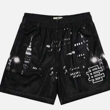 エリックエマニュエル　黒 Pre-owned Eric Emanuel Ee Basic Short Black/white/silver