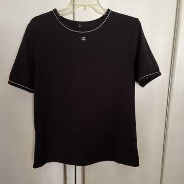 CHANEL ユニフォーム　サイズ38黒 CHANEL | Tops | Chanel Uniform Long Sleeve Size Small | Poshmark