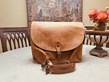 90s エディーバウアー　スエードレザーメッセンジャーショルダーバッグ Messenger bag vintage eddie - Gem