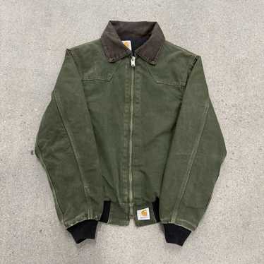 vintage Carhartt ジャケット　激渋　フェード 極上フェード carharttカーハート サンタフェジャケット 80s 90s