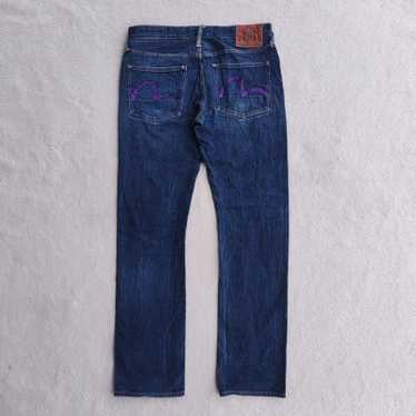 wataru　EVISU デニム ジーンズ (size 31X35) Evisu Jeans No 3 Sz 30x34 | eBay
