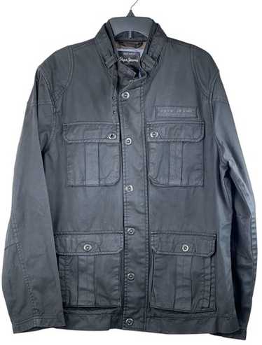 ターナーさん専2/20 新品　PEPE JEANS 　コートジャケット　M~L感 Pepe Unisex Vintage 80's 90's L Denim Jacket RN66476 Stone