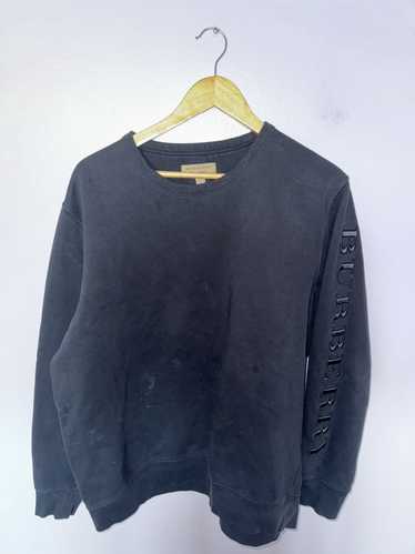 Burberry logo embroidered sweatshirt - Gem