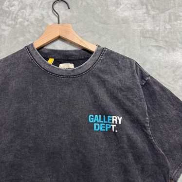 GALLERY DEPT. 国内送 アレクサンダー レイヤード Tシャツ alexander wang - DISTRESSED LOGO SHORT SLEEVE TEE / コットン