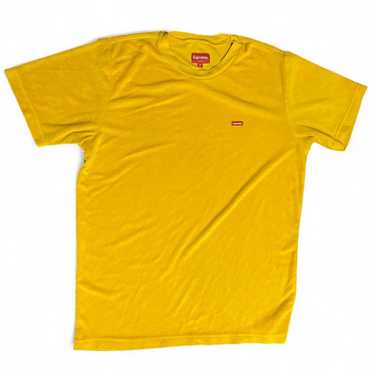 【Supreme】Small Box T-Shirt★Bright Yellow★25SS★ Supreme Small Box Tee (SS25) Bright Yellow Men's - SS25 - US