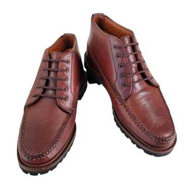 Alden スエード moc 8.5 Alden Mocc Toe Derby Blucher Suede Shoe in Snuff