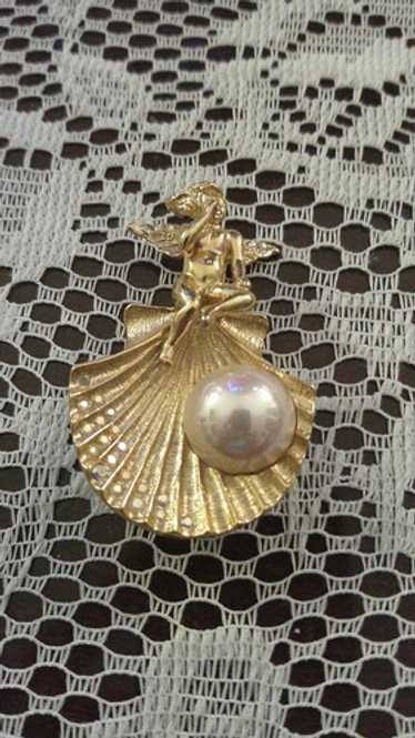 Kirks folly レア　ピアス アメリカ コスチュームジュエリー 人魚 Vintage retired kirks folly - Gem