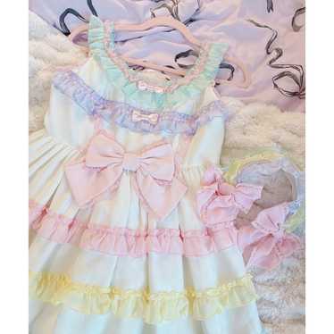 【美品】Angelic pretty JSK ドット柄　コーデュロイ 65f549a7-88f5-51ff-92df-