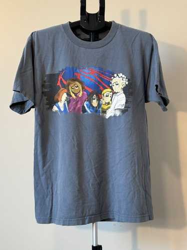 98年 USA製 GIANT KORN オフィシャル ヴィンテージ Tシャツ Vintage 1998 KORN Band T-shirt Anime Cartoon Giant Rock long
