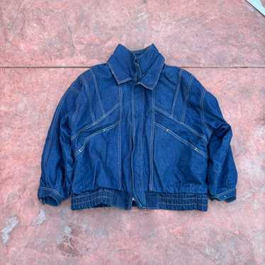 ジャケット・アウター deadstock Japanese vintage work jac Vintage 90's J2 Mr. Junko Jeans Japan Varsity Leather Jacket