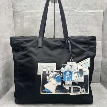 Prada comic patch tote - Gem
