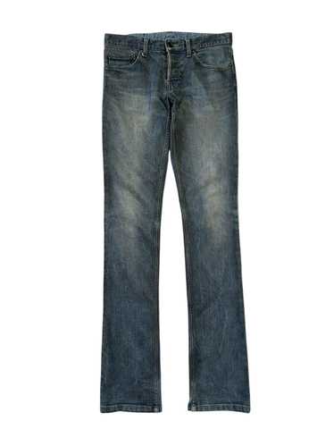 パンツ SHELLAC wash black flare denim archive SHELLAC wash black flare denim archive