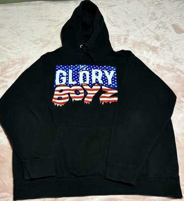 Glo Gang★Glory Boy Flag Hoodieフーディ Glo Gang | Glory Boy Flag Hoodie (Red/Blue) | Hoodies