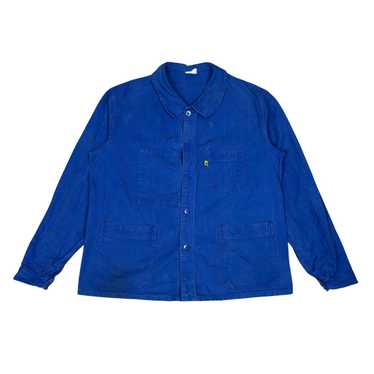 70s EURO VINTAGE FRENCH WORKER ボロジャケット Vintage 70s french workwear - Gem