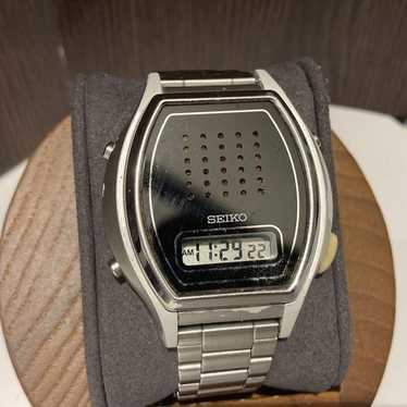 SEIKOセイコーA862-00A0音声 腕時計 ディーバックル新品電池 SEIKO A862-00A0 音声デジタル時計 - メルカリ