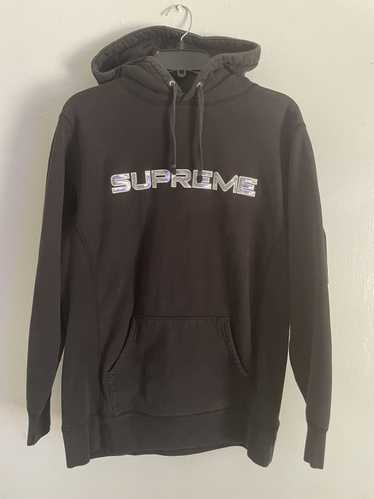 Supreme rhinestone hoodie - Gem