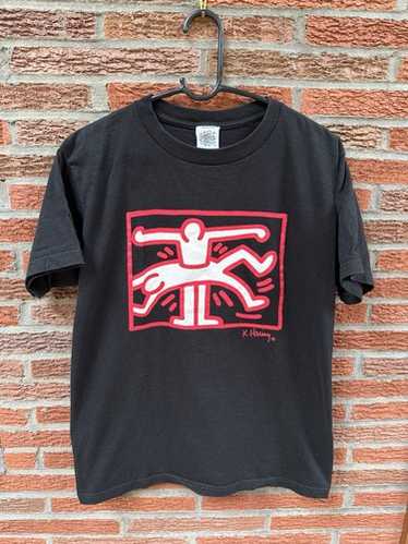 Keith Haring グラフィックTシャツ ブラック　POP SHOP s-l400.jpg