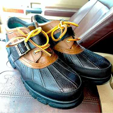 Ralph Lauren レザー ブーツ スエード DOVERⅢ ビーンブーツ Ralph Lauren レザー ブーツ スエード DOVERⅢ ビーンブーツ