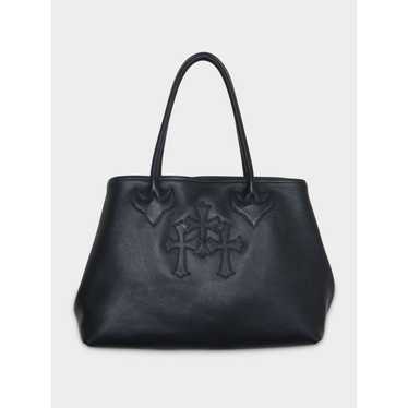 Leather tote bag chrome hearts - Gem