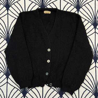 Mohair cardigan - black - Gem
