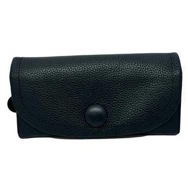 ★ JILLSTUART★ BONNIE Black Coin Purse Leather Card Wallet Black leather card holder/coin purse