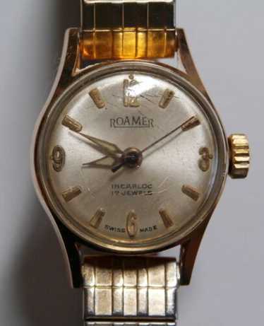 ★マニア好み★OLD.ROAMER★Swiss機械式ヴィンテージ★稼働品❣️ ローマー ROAMER 1950年代 スイス製 手巻き式 ビンテージ