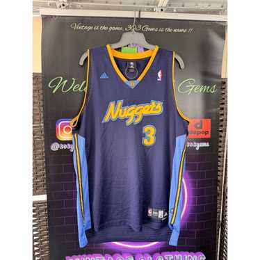 バスケットボール adidas - adidas Denver Nuggets Jersey #3 IVERSON Adidas Denver Nuggets NBA Replica Jersey #3 Allen Iverson