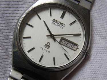 SEIKO TYPE II 7123-503B 70〜80年製 クォーツ 腕時計 SEIKO セイコー TYPEⅡ タイプツー 7123-7070 デイデイト