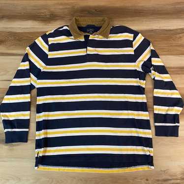 90’s LLBean Rugby shirts Men's Bean's Vintage Soft Rugby, Embroidered