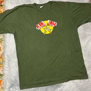 【XLサイズ】2010 Pearl Jam Tour Tee Brown Pearl jam tour 2010 - Gem